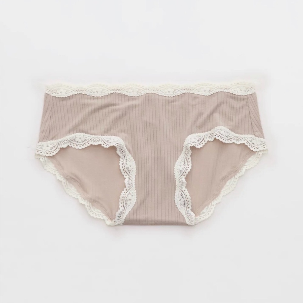 Aerie Superchill Modal Lace Boybrief Underwear - Stone Harbor - Set of 3